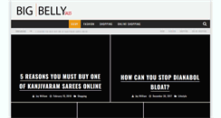 Desktop Screenshot of bigbellysales.com
